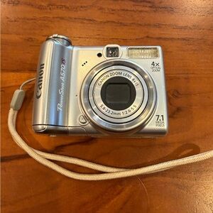 Canon PowerShot A570 IS Digital Camera - Silver Finish